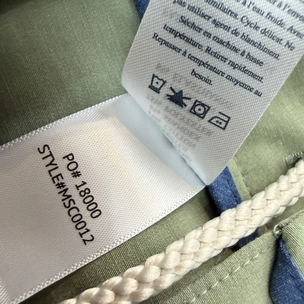 Huckberry‎ Faherty All Day Shorts Mens 28 Green Hybrid Chino Stretch MSC0012